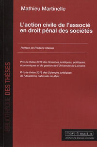 L'action civile de l'associé en droit pénal des sociétés