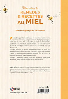 Mon cahier de remèdes et recettes au miel