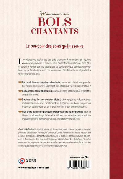 Mon cahier des bols chantants