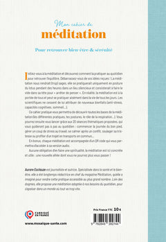 Mon cahier de méditation