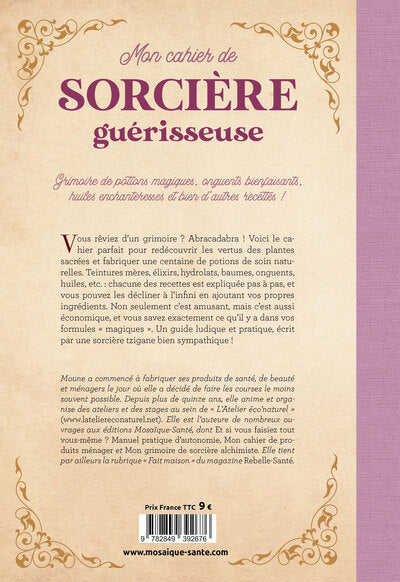 Mon cahier de sorcière guérisseuse