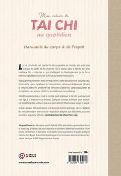Mon cahier de tai chi au quotidien