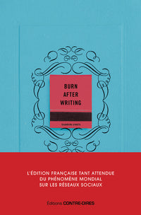 Burn after writing - L'édition française officielle