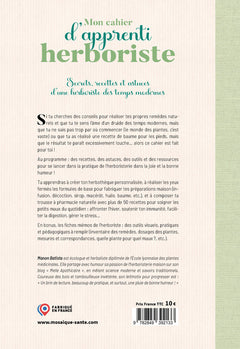 Mon cahier d'apprenti herboriste
