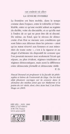 La censure invisible