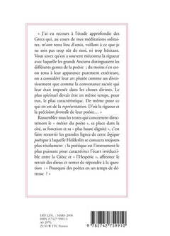 Fragments de poétique