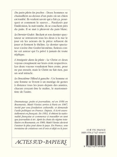 Du pain plein les poches et autres pièces courtes