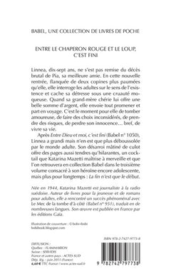 Entre le chaperon rouge et le loup, c'est fini