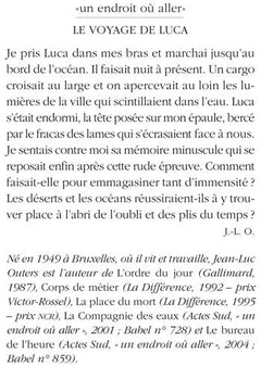 Le Voyage de Luca