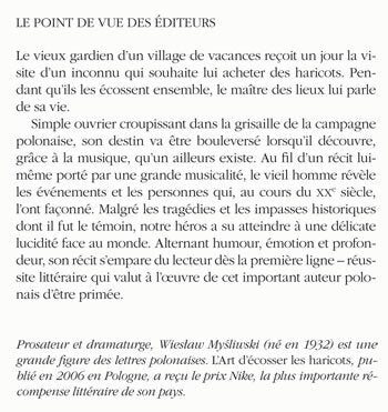 L'art d'écosser les haricots