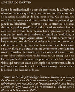 Au-delà de Darwin