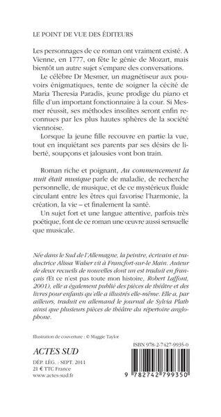 Au commencement la nuit était musique