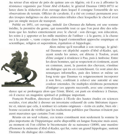 Dialogues sur l'hippologie arabe