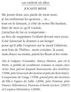 Jocaste reine
