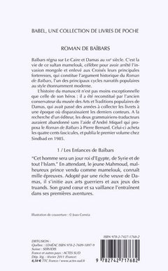 Roman de Baïbars 1 - Les enfances de Baibars