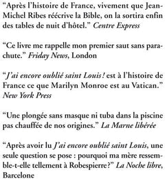 J'ai encore oublié saint Louis !