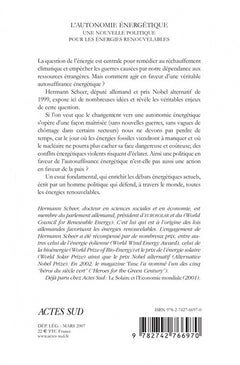 l'autonomie énergétique