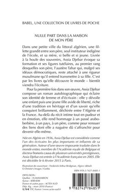 Nulle part dans la maison de mon père