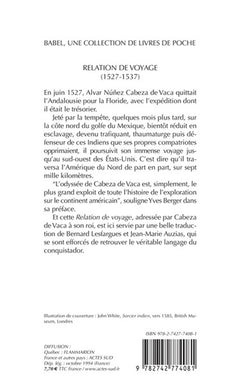 Relation de voyage (1527-1537)