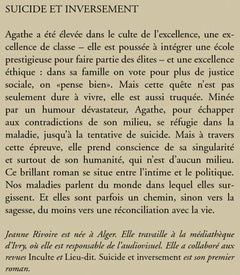 Suicide et inversement