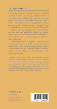 La trace du papillon