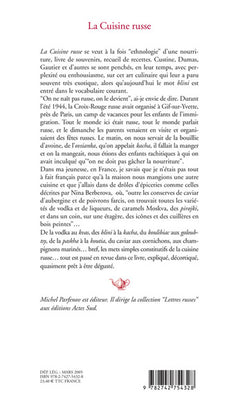 La cuisine russe
