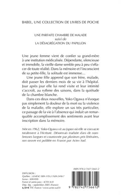 Une parfaite chambre de malade