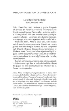 La Seine était rouge