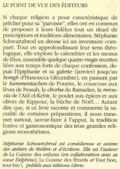 Saveurs sacrées