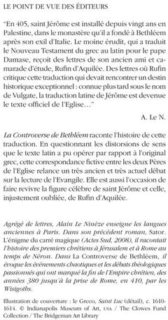 La Controverse de Bethléem
