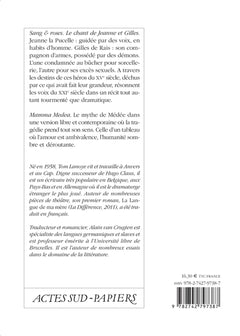 Sang & roses suivi de Mamma Medea