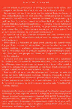 La Condition tropicale