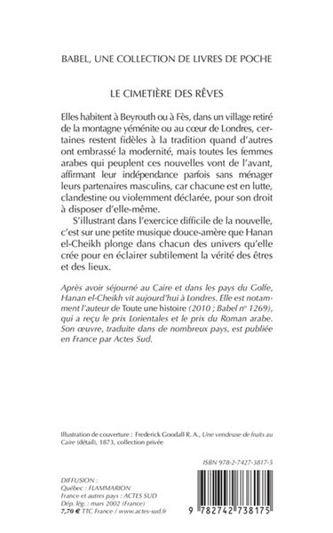 Le cimetière des rêves et autres nouvelles