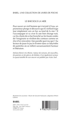 Le bar sous la mer