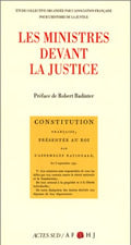 Les ministres devant la justice