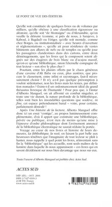 La Bibliothèque, la nuit