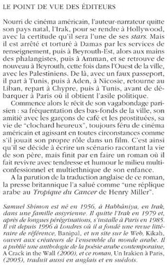 Un irakien à Paris