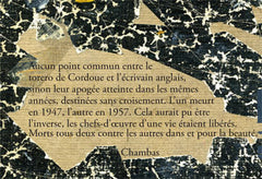 Manolete, Malcolm Lowry