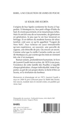 Le soleil des Scorta