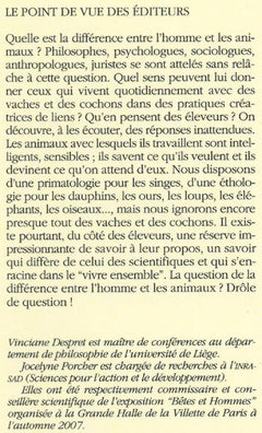 Etre bête: L'Esprit des étables