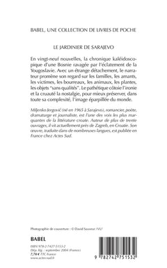 Le jardinier de Sarajevo