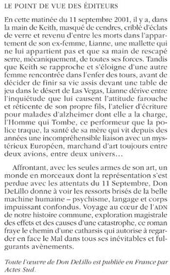 L'homme qui tombe