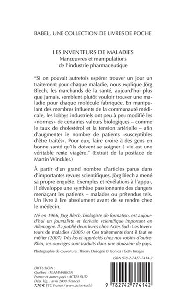 Les inventeurs de maladies
