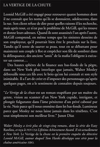 Le Vertige de la chute