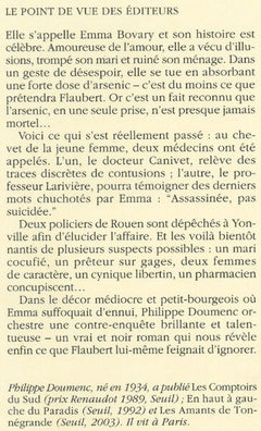 Contre-enquête sur la mort d'Emma Bovary