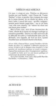 Thérèse en mille morceaux