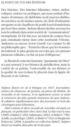 La grammaire de Dieu