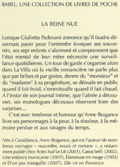 La Reine nue