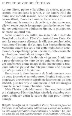 Le jour de la finale