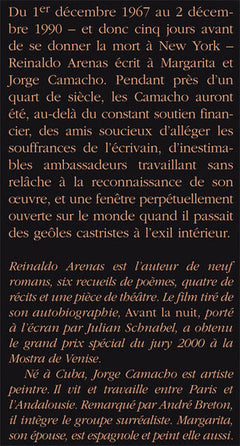 Lettres à Margarita et Jorge Camacho